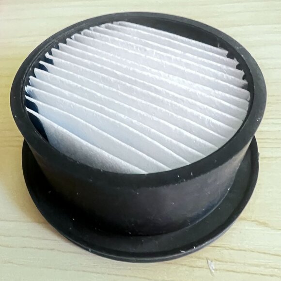 Round Replacement 2 Air Filters Air Compressor or Aeration System Patent 5178760 - Picture 1 of 7